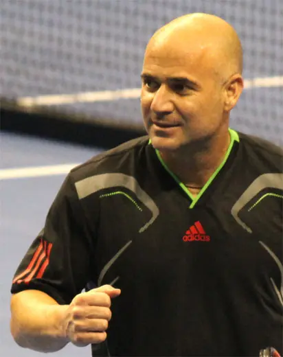 andre agassi - trend visualization