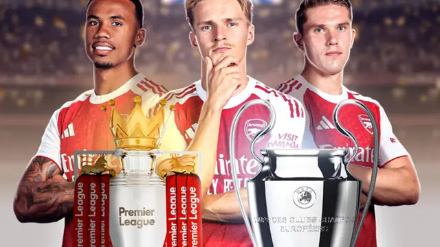 arsenal champions - trend visualization