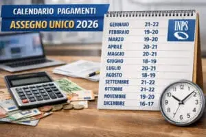assegno unico maggio 2026 - trend visualization