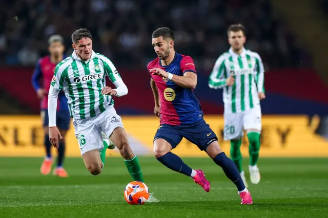 barcelona x betis - trend visualization