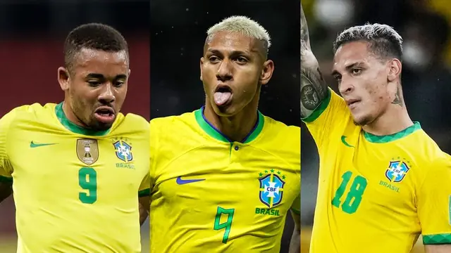brazil world cup squad - trend visualization