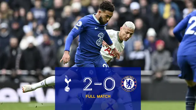 chelsea mot tottenham - trend visualization