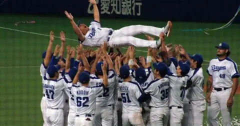 中日 対 広島 (Chunichi vs. Hiroshima) - trend visualization