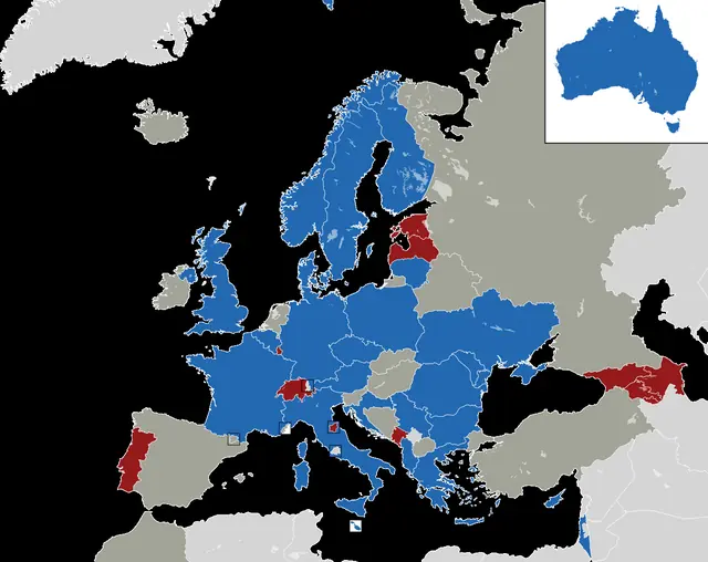 eurovision song contest 2026 - trend visualization