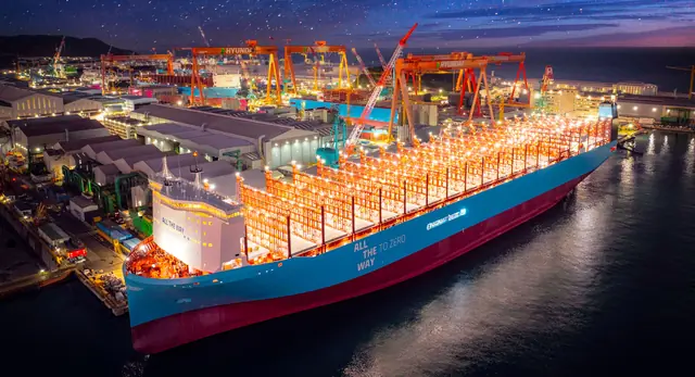 hd현대중공업 (HD Hyundai Heavy Industries) - trend visualization