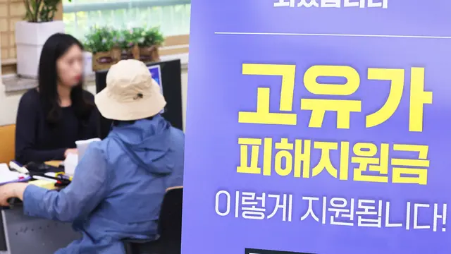 고유가 피해지원금 (High oil price relief fund) - trend visualization