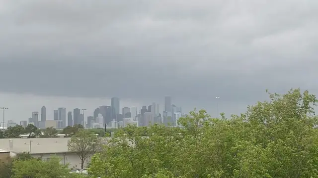 houston weather - trend visualization