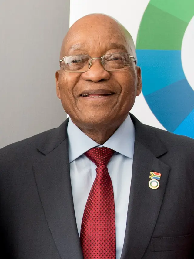 jacob zuma - trend visualization