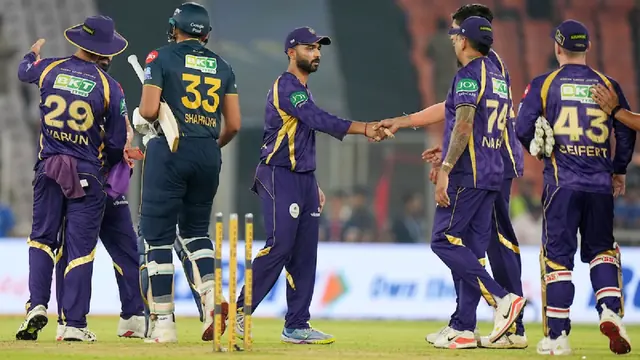 kolkata knight riders - trend visualization