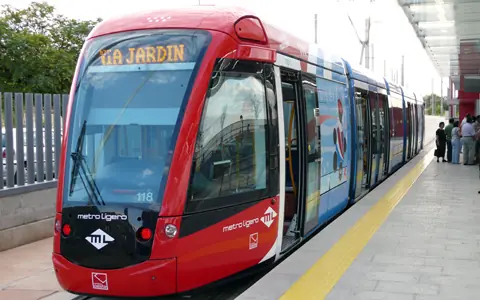 lrt (light rail transit) - trend visualization