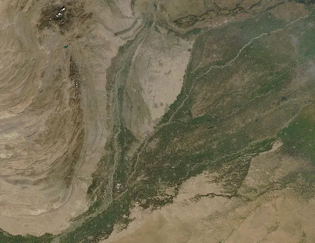 pakistan meteorological department - trend visualization