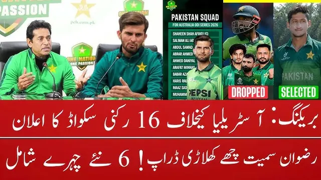 pakistan squad for australia odi series 2026 - trend visualization