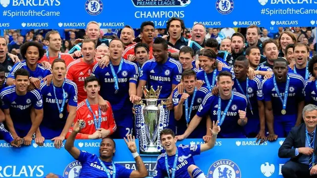 premier league winner - trend visualization