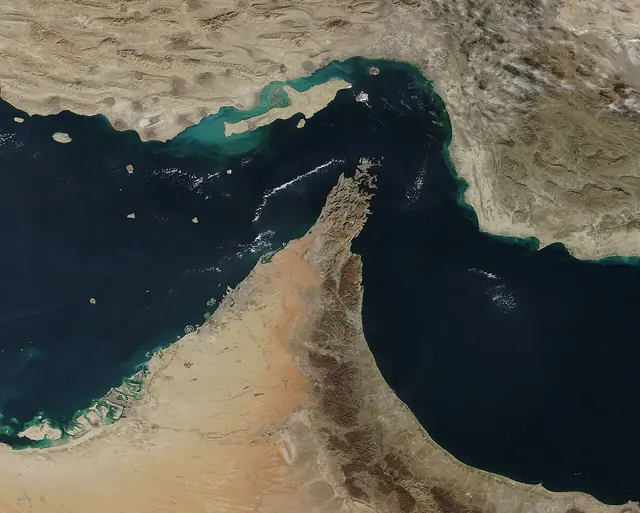 strait of hormuz - trend visualization